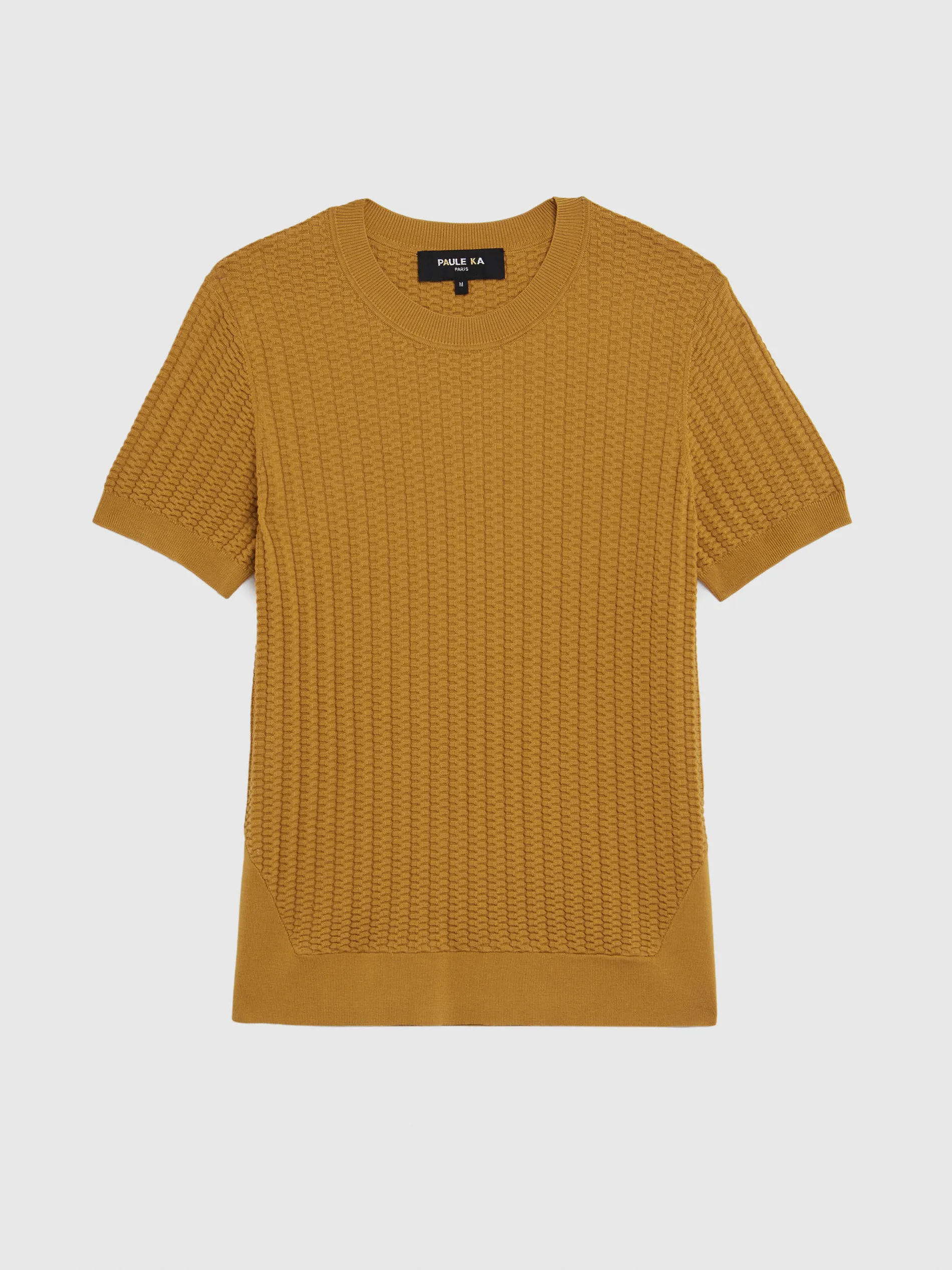 Paule Ka Pull Manches Courtes En Point Fantaisie<Femme Pulls Et Cardigans