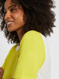 Paule Ka Pull Manches Courtes En Soie Et Coton<Femme Pulls Et Cardigans