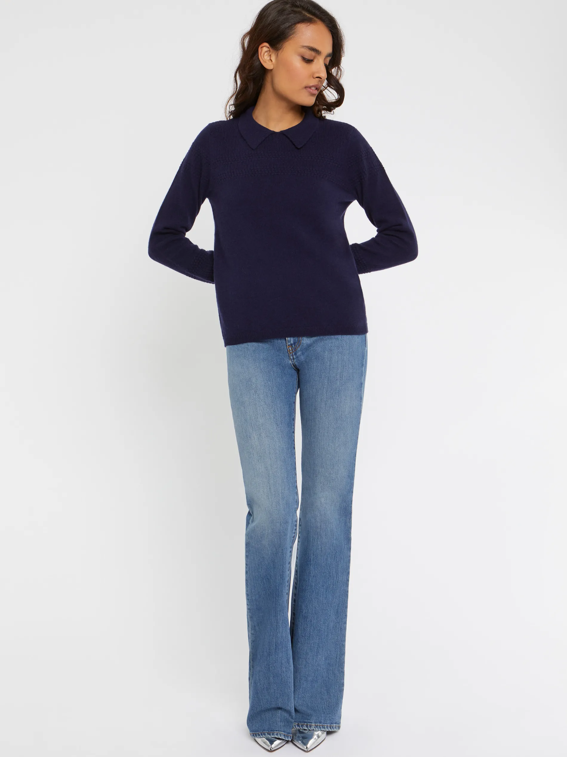 Paule Ka Pull Polo En Cachemire<Femme Pulls Et Cardigans