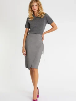 Paule Ka Pull Polo Manches Courtes En Cachemire<Femme Pulls Et Cardigans