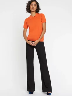 Paule Ka Pull Polo Manches Courtes En Cachemire<Femme Pulls Et Cardigans