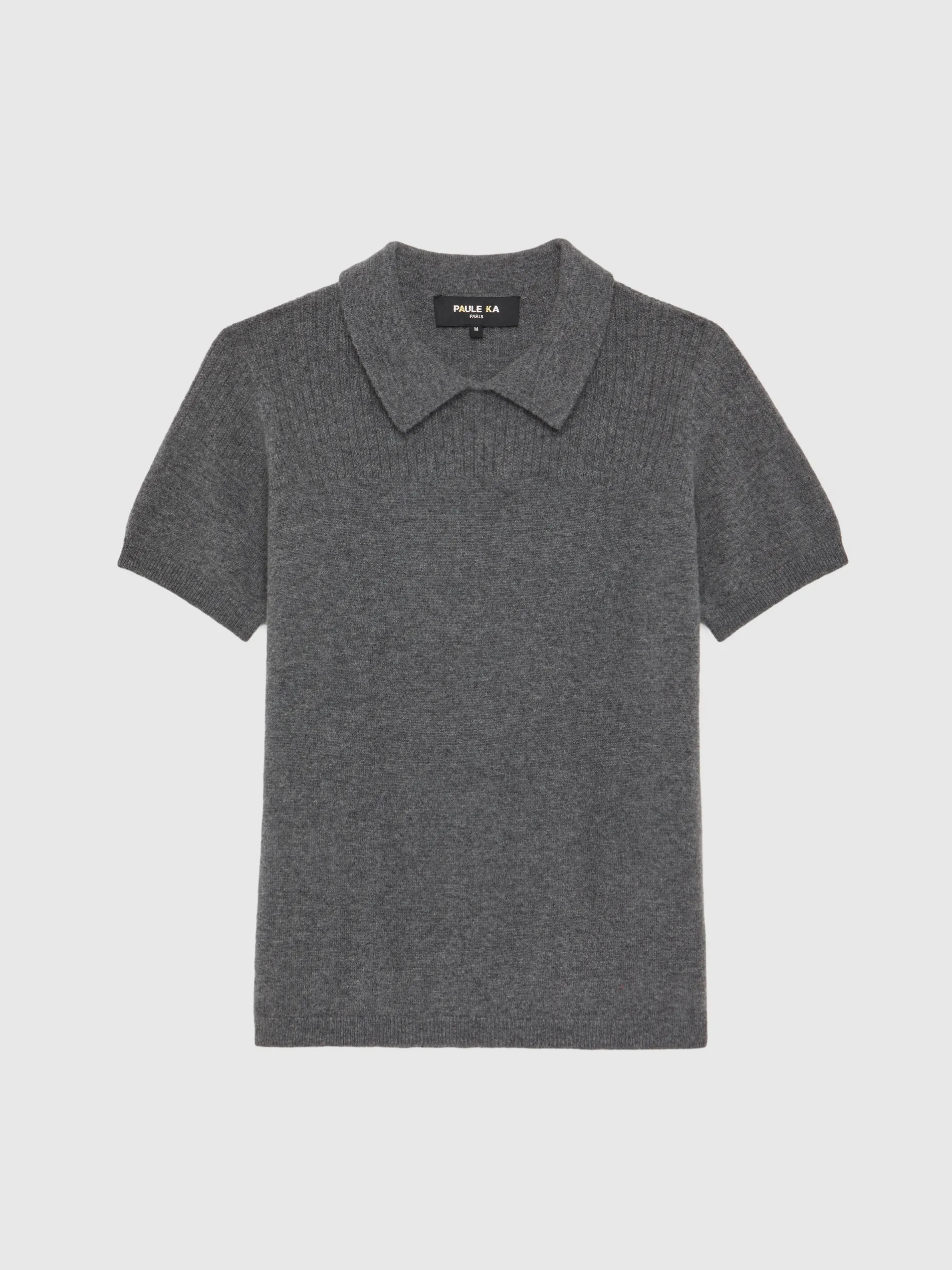 Paule Ka Pull Polo Manches Courtes En Cachemire<Femme Pulls Et Cardigans