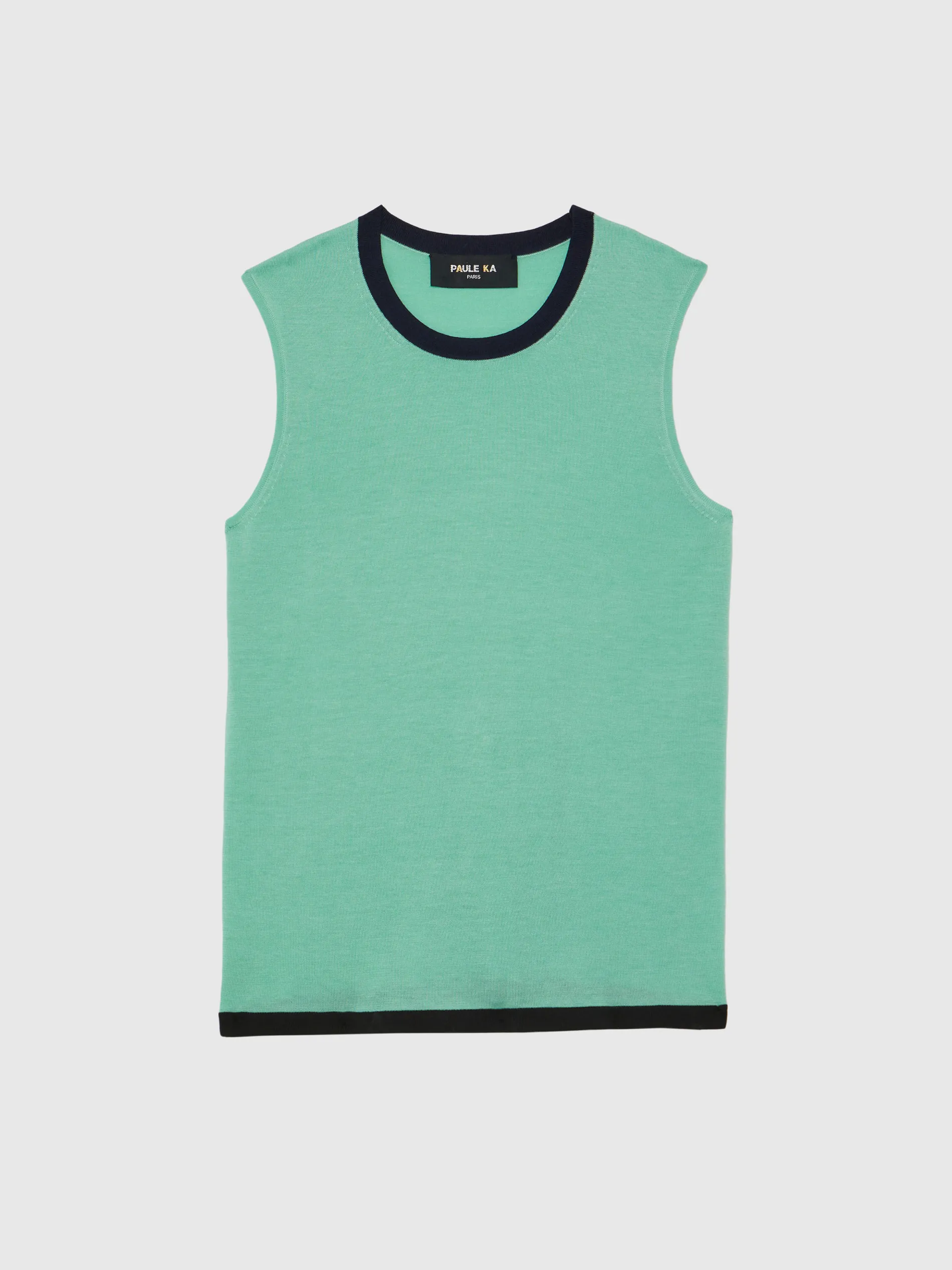 Paule Ka Pull Sans Manche En Soie<Femme Pulls Et Cardigans