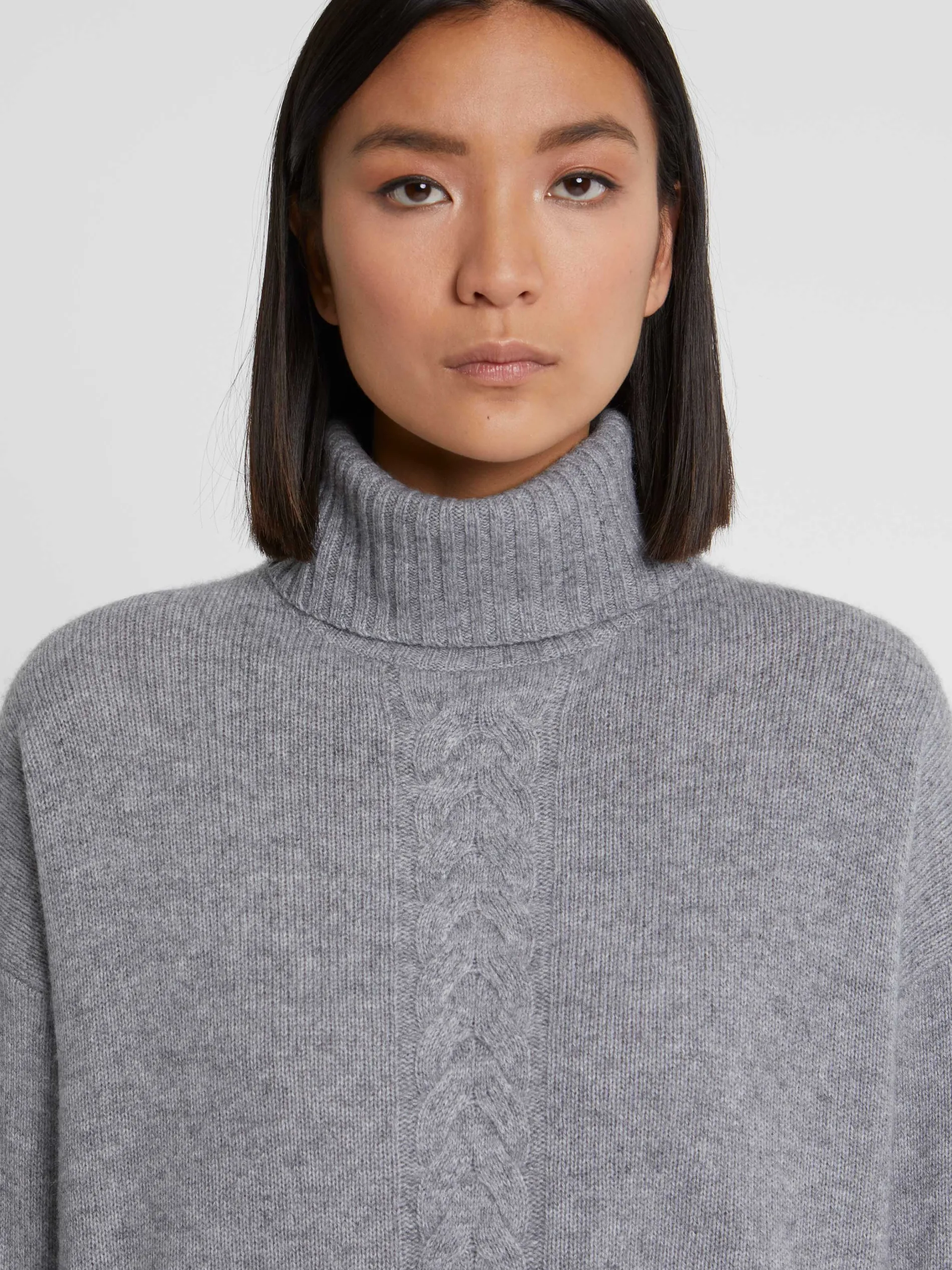 Paule Ka Pull Torsade A Col Roule En Cachemire<Femme Pulls Et Cardigans