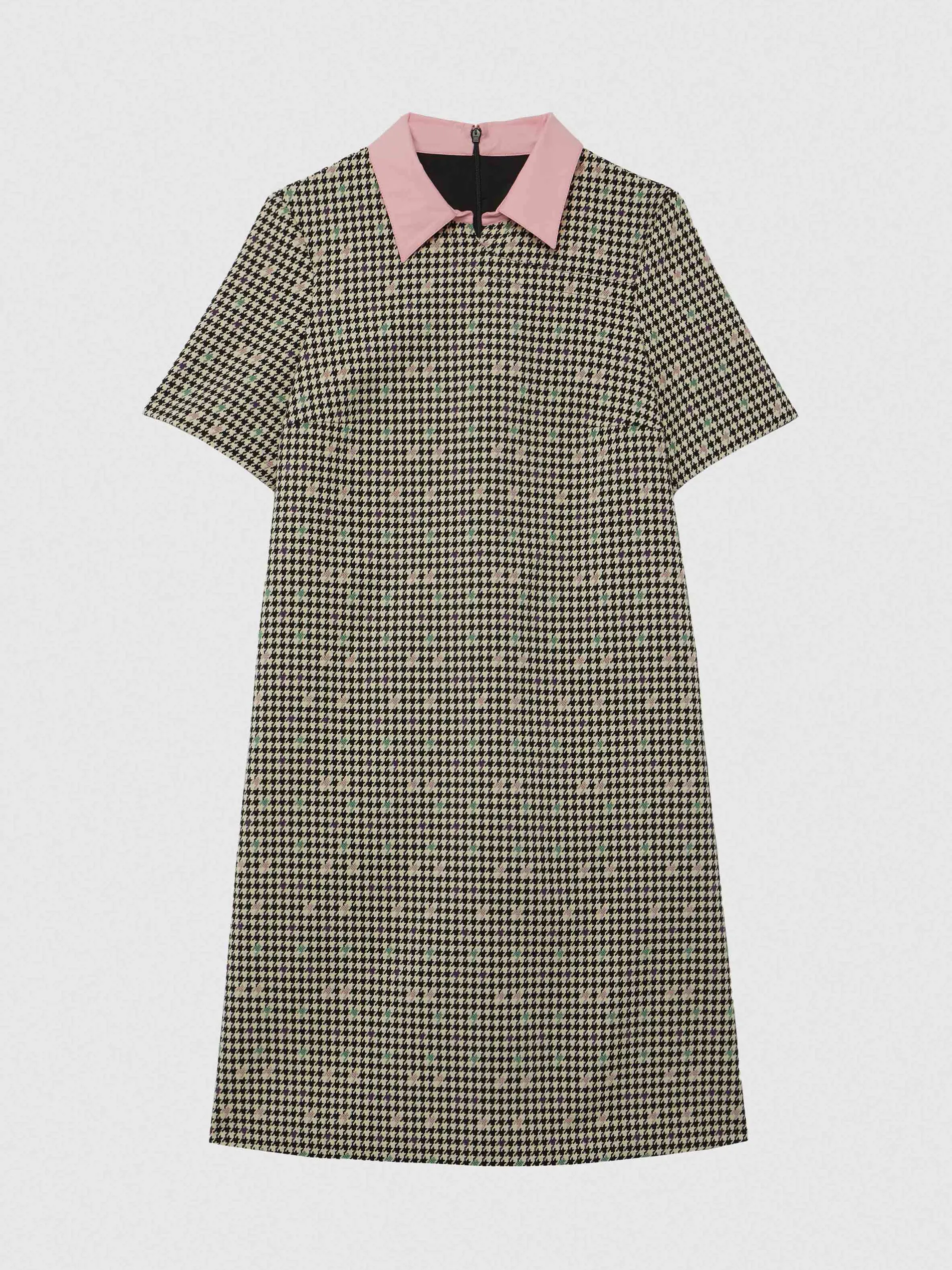 Paule Ka Robe A Col A Motif Pied-De-Coq<Femme Robes