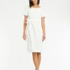 Paule Ka Robe A Noeud En Crepe Envers Satin<Femme Robes