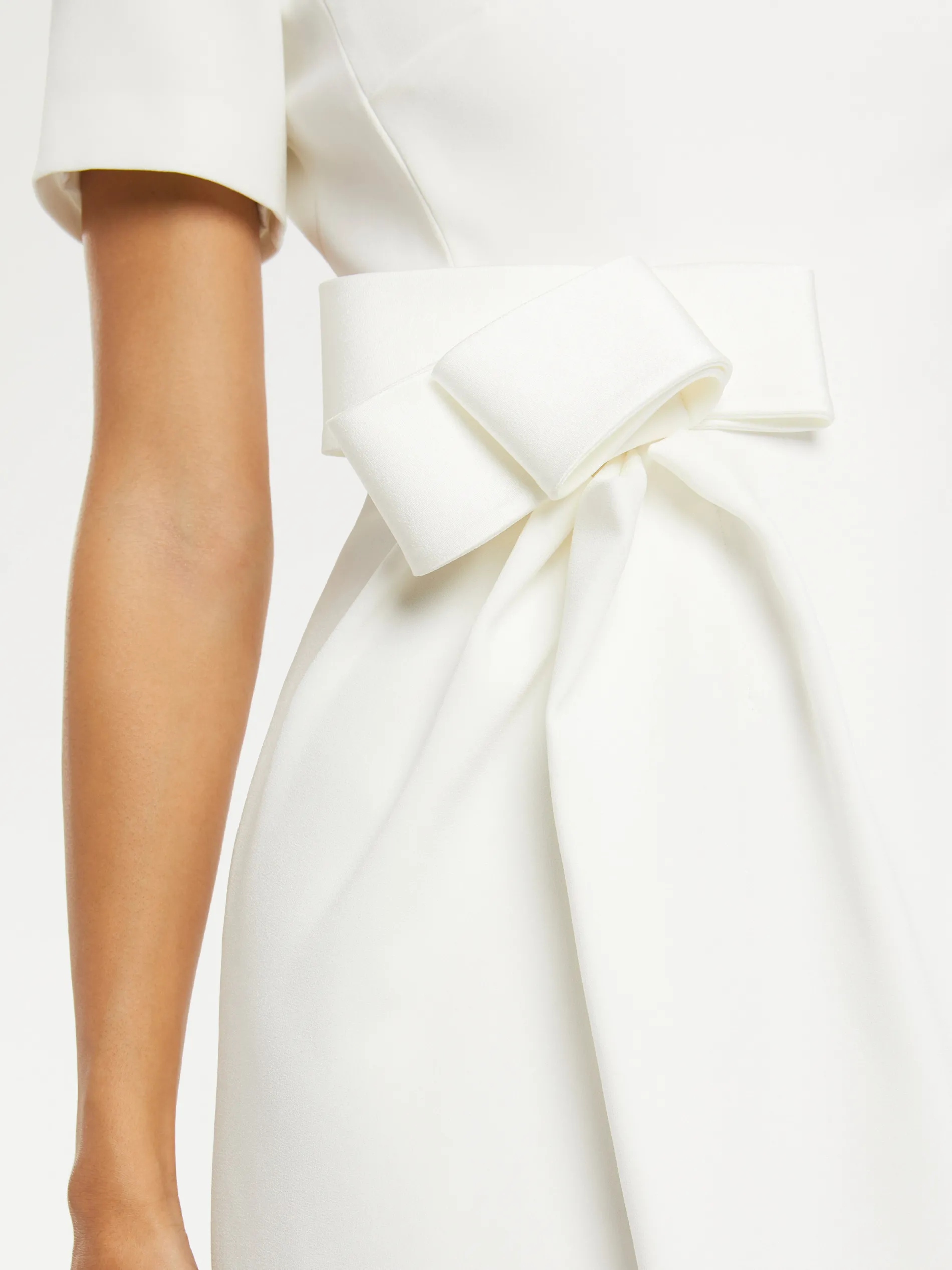 Paule Ka Robe A Noeud En Crepe Envers Satin<Femme Robes
