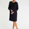 Paule Ka Robe A Plastron En Tissu Crepe<Femme Robes