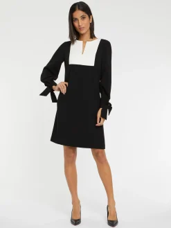 Paule Ka Robe A Plastron En Tissu Crepe<Femme Robes