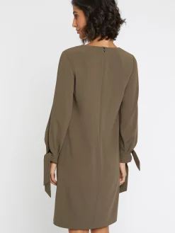 Paule Ka Robe A Plastron En Tissu Crepe<Femme Robes