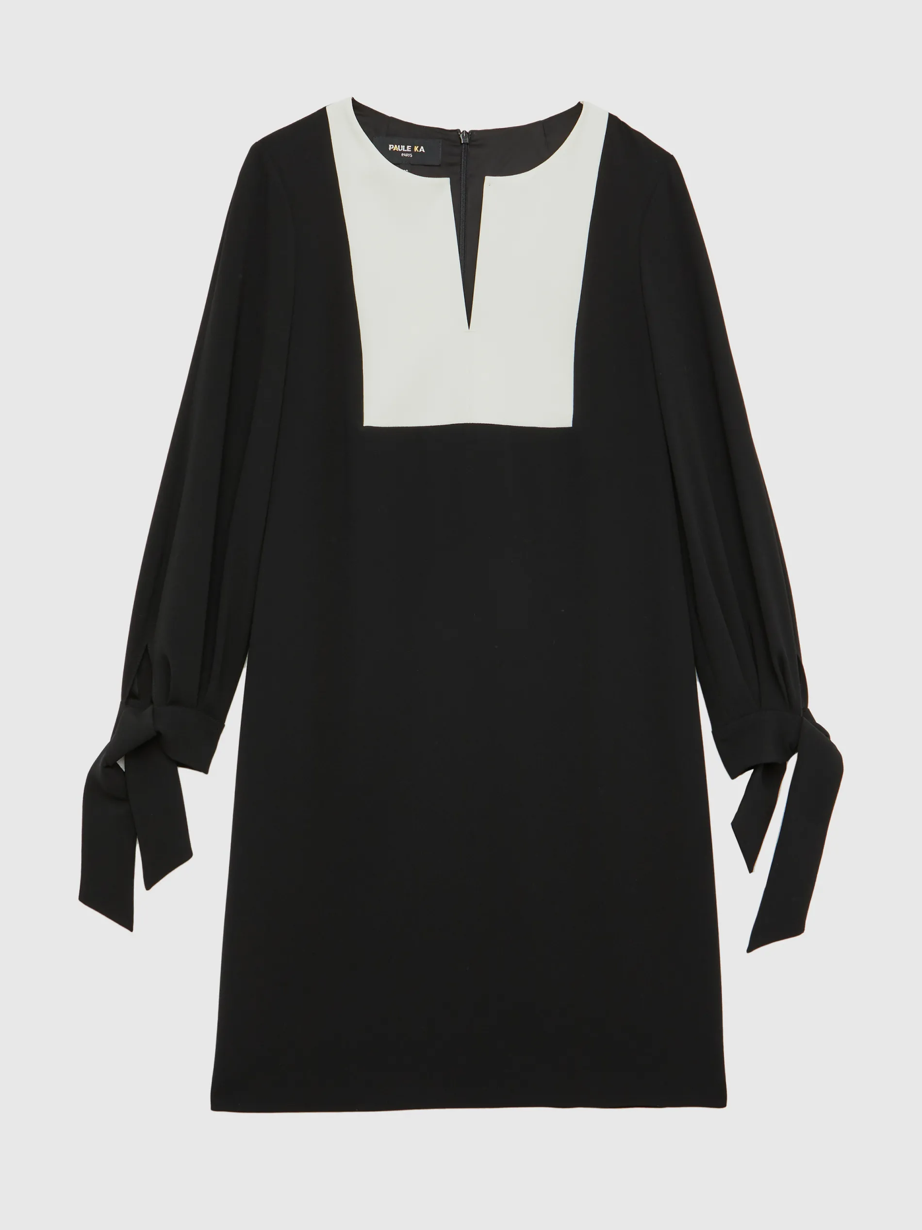 Paule Ka Robe A Plastron En Tissu Crepe<Femme Robes