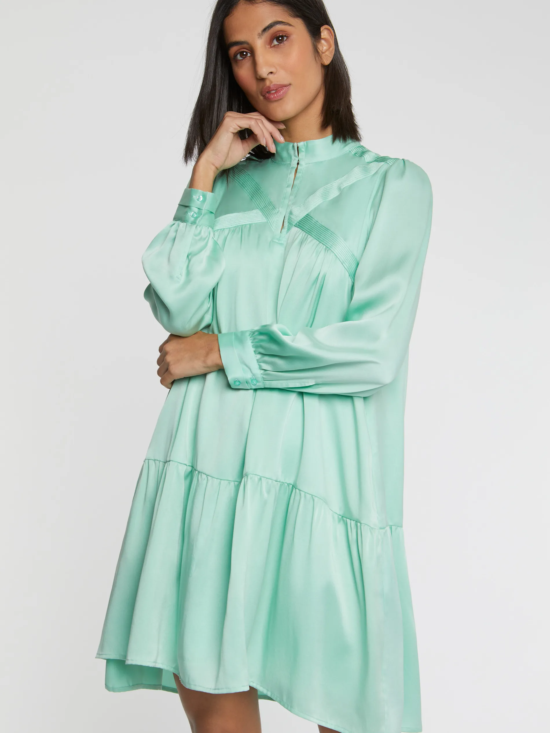Paule Ka Robe Babydoll En Soie<Femme Tops