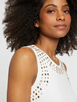 Paule Ka Robe Bijoux Courte En Maille Milano<Femme Robes