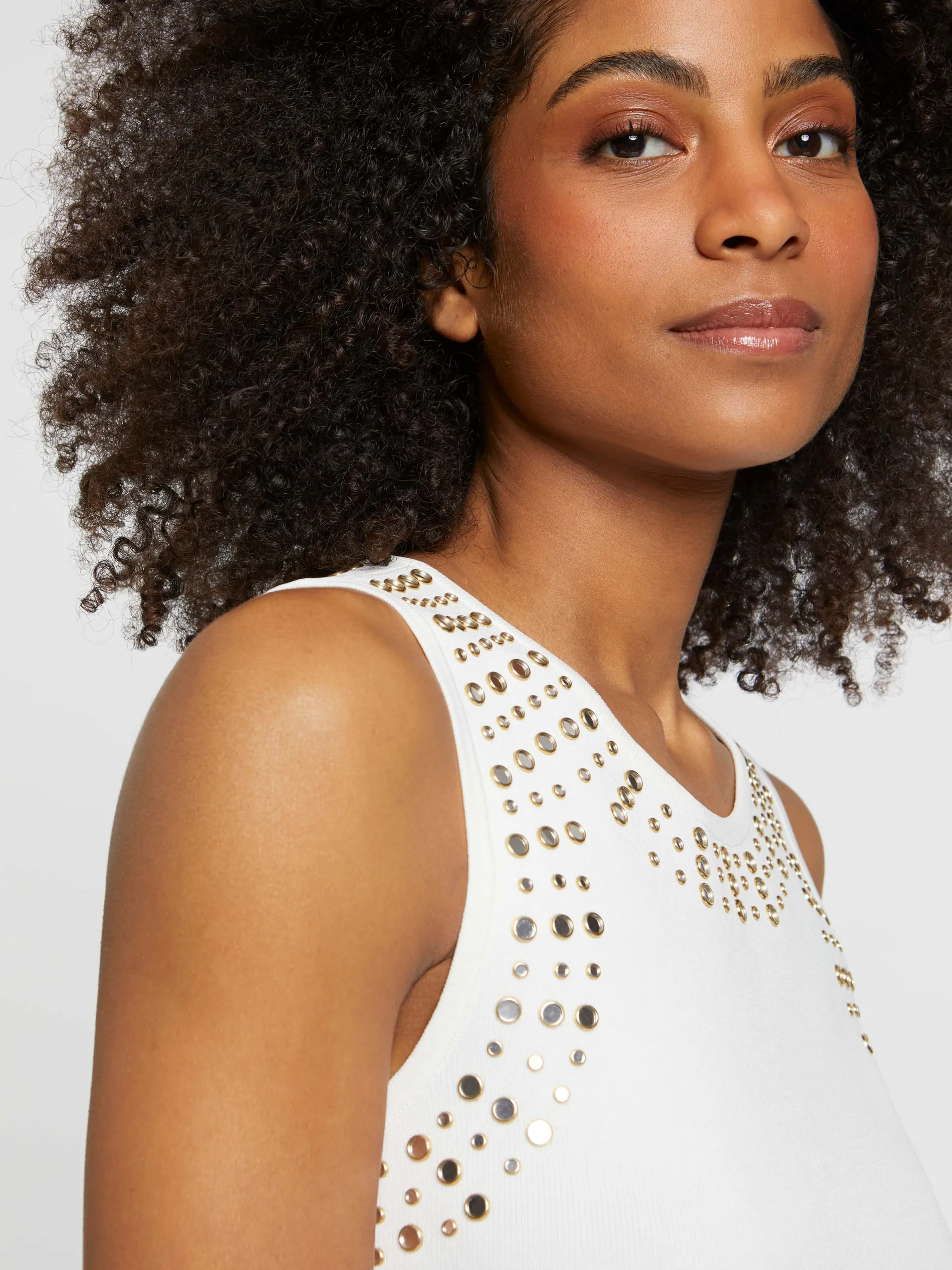 Paule Ka Robe Bijoux Courte En Maille Milano<Femme Robes