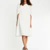 Paule Ka Robe Cape En Crepe Envers Satin<Femme Robes