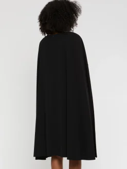 Paule Ka Robe Cape En Crepe Envers Satin<Femme Robes