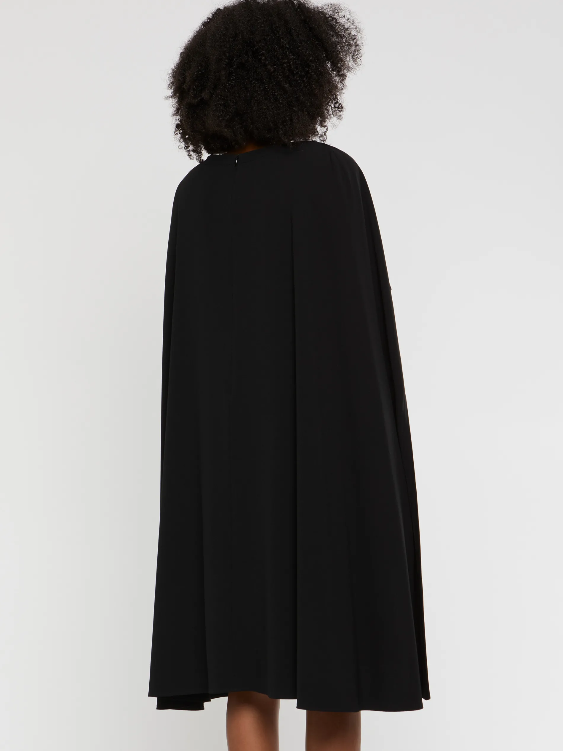 Paule Ka Robe Cape En Crepe Envers Satin<Femme Robes