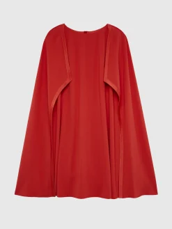 Paule Ka Robe Cape En Crepe Envers Satin<Femme Robes