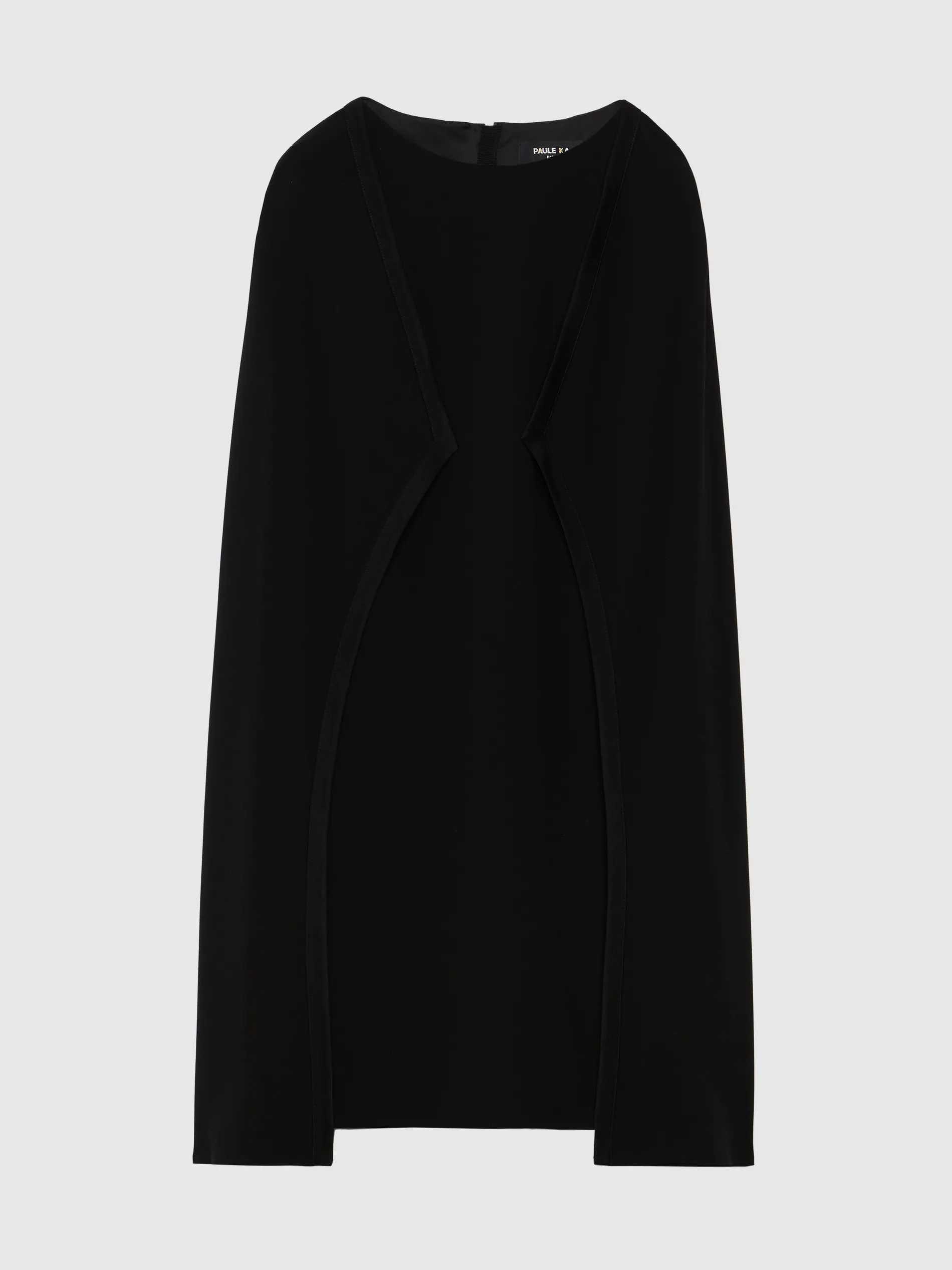 Paule Ka Robe Cape En Crepe Envers Satin<Femme Robes