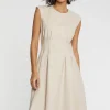 Paule Ka Robe Cintree En Flanelle<Femme Robes