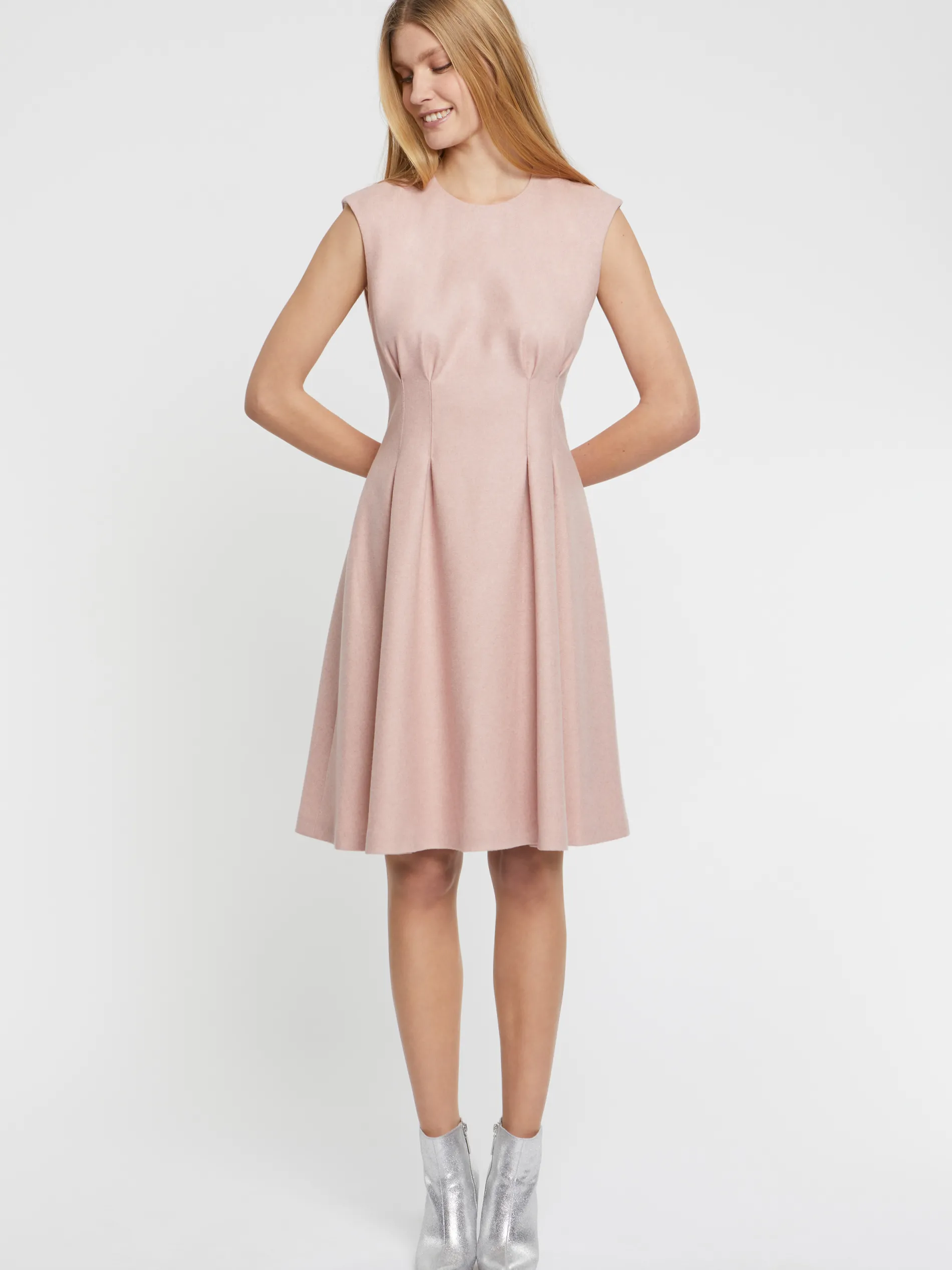 Paule Ka Robe Cintree En Flanelle<Femme Robes