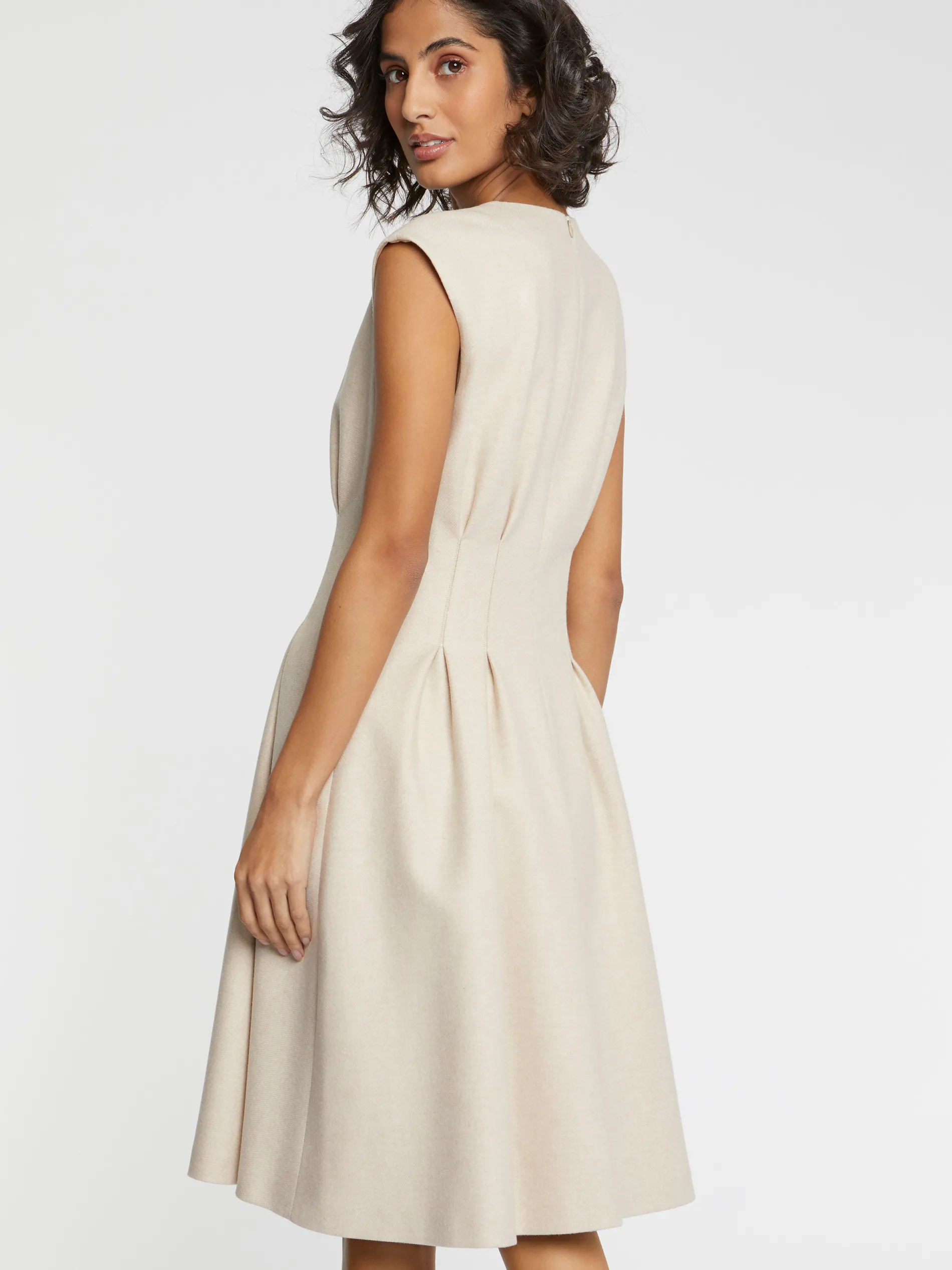 Paule Ka Robe Cintree En Flanelle<Femme Robes