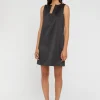 Paule Ka Robe Courte A Col Graphique En Satin Duchesse<Femme Robes