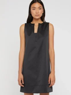 Paule Ka Robe Courte A Col Graphique En Satin Duchesse<Femme Robes