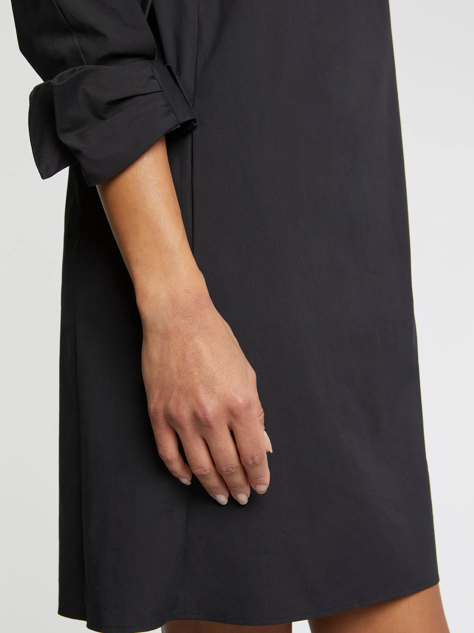 Paule Ka Robe Courte A Col Tunisien En Popeline De Coton<Femme Robes