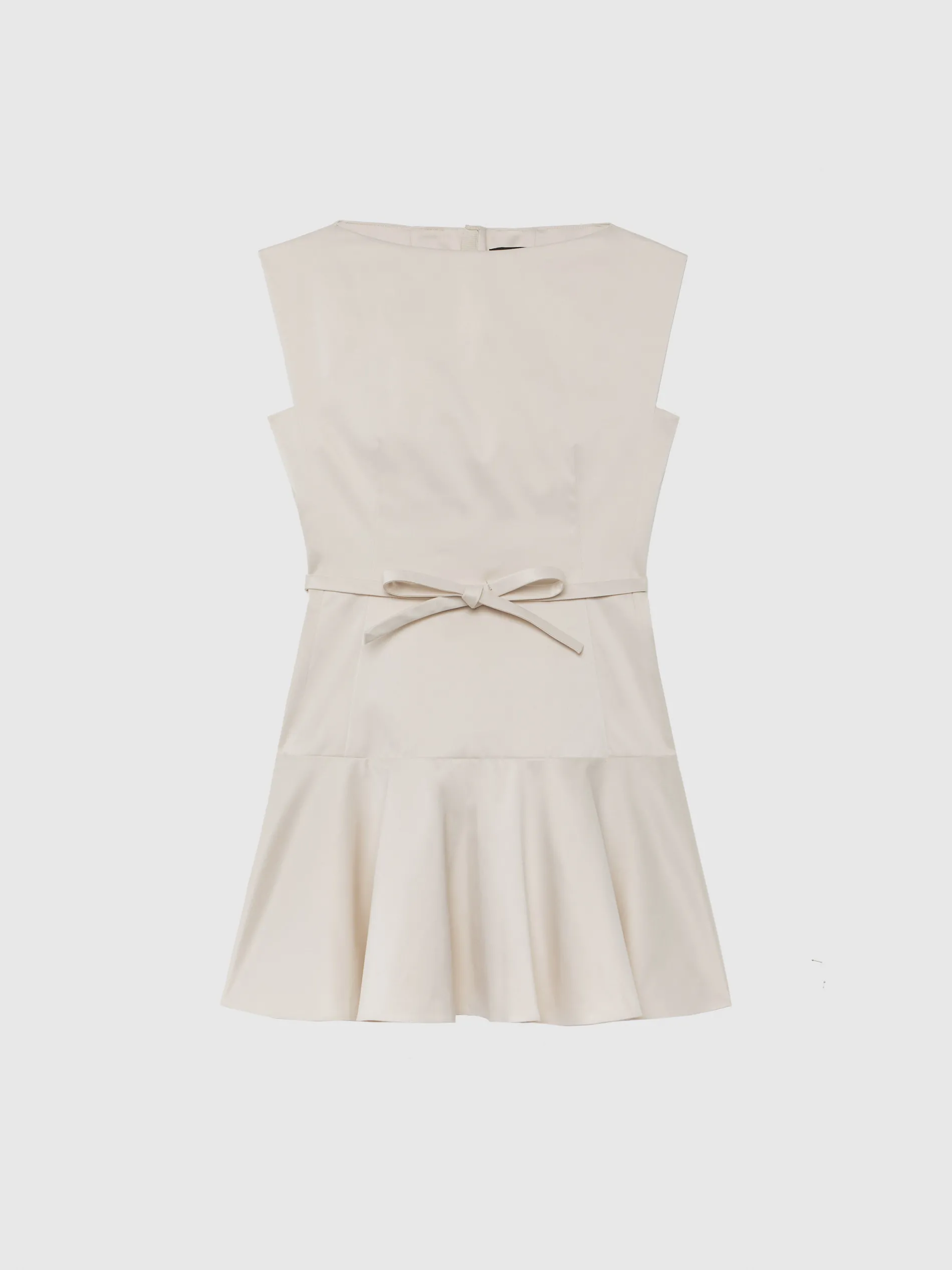 Paule Ka Robe Courte A Noeud En Satin Duchesse<Femme Robes