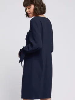 Paule Ka Robe Courte A Noeuds En Crepe Envers Satin<Femme Robes