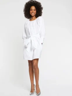 Paule Ka Robe Courte A Noeuds En Popeline De Coton<Femme Robes