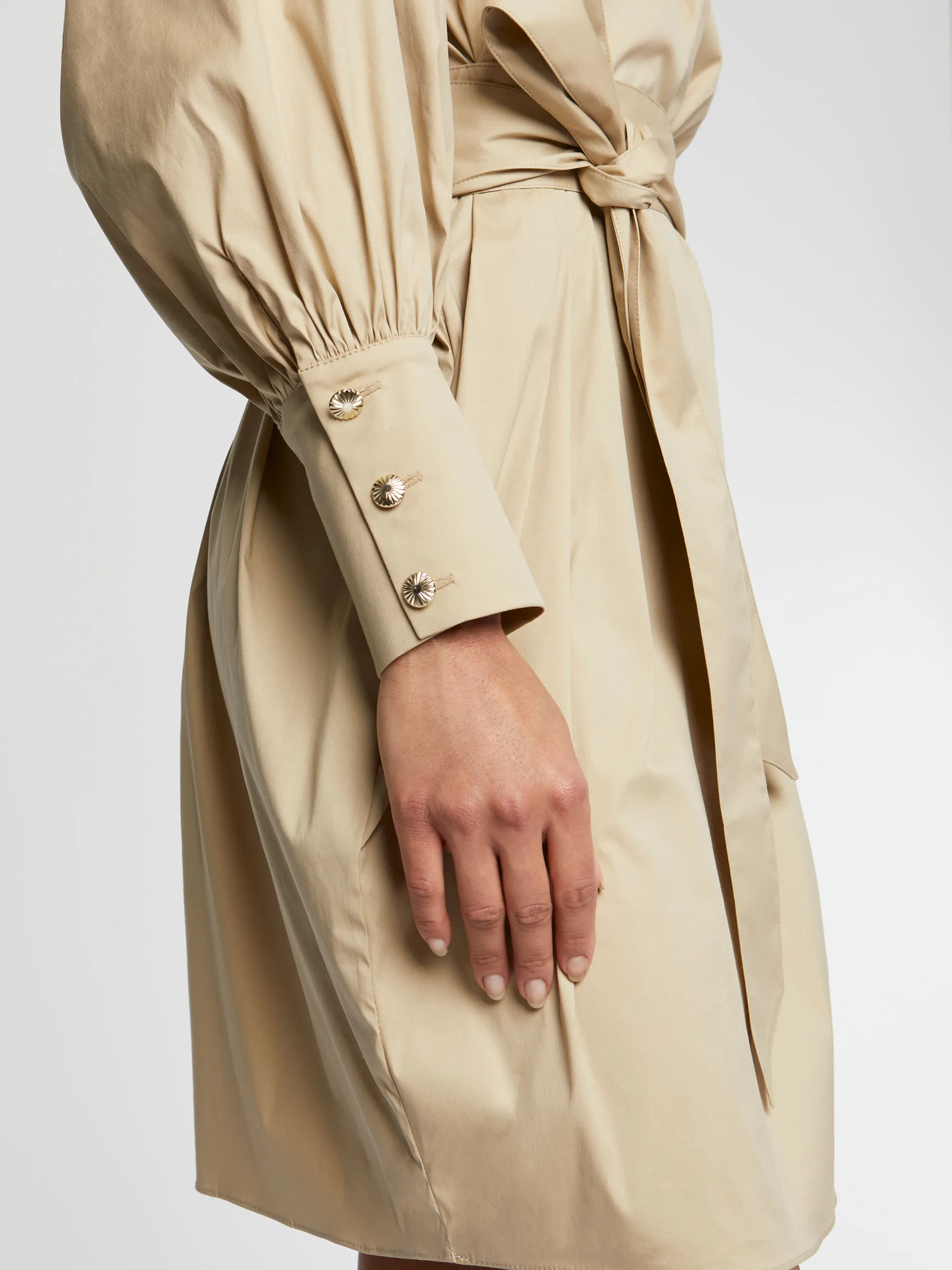 Paule Ka Robe Courte A Noeuds En Popeline De Coton<Femme Robes