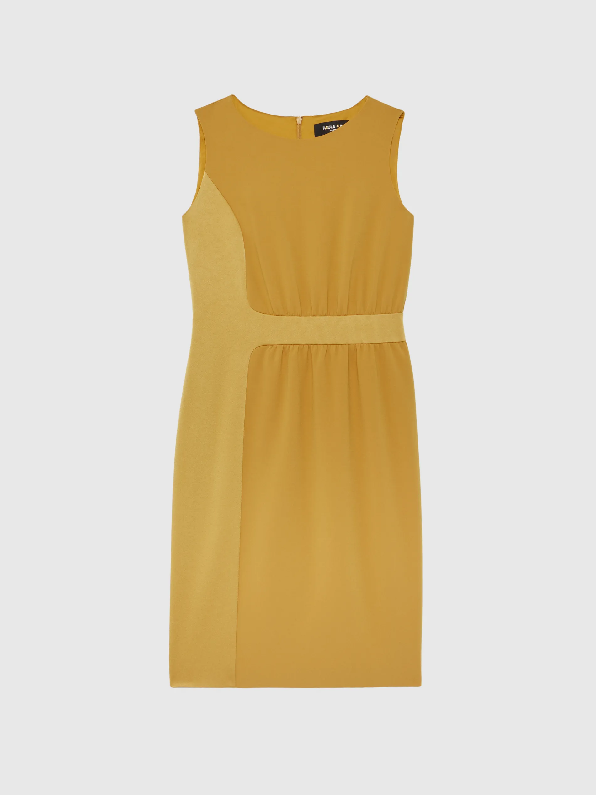 Paule Ka Robe Courte Coupe Droite En Tissu Crepe<Femme Robes
