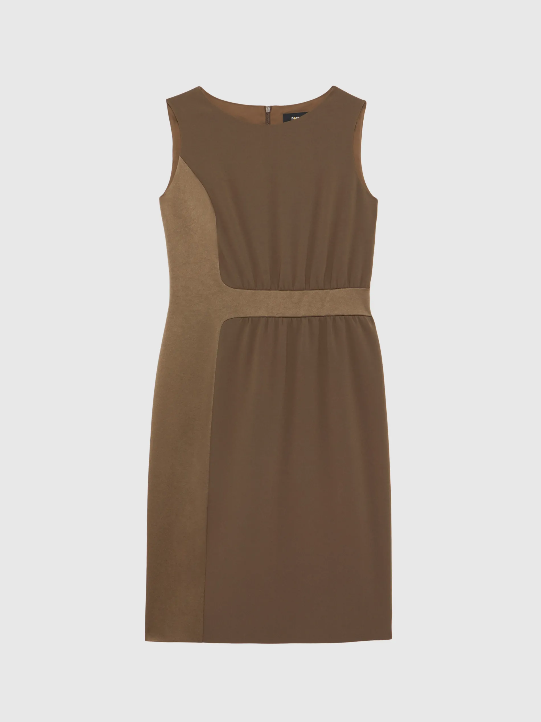 Paule Ka Robe Courte Coupe Droite En Tissu Crepe<Femme Robes