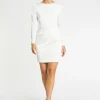 Paule Ka Robe Courte Croisee En Crepe De Satin<Femme Robes