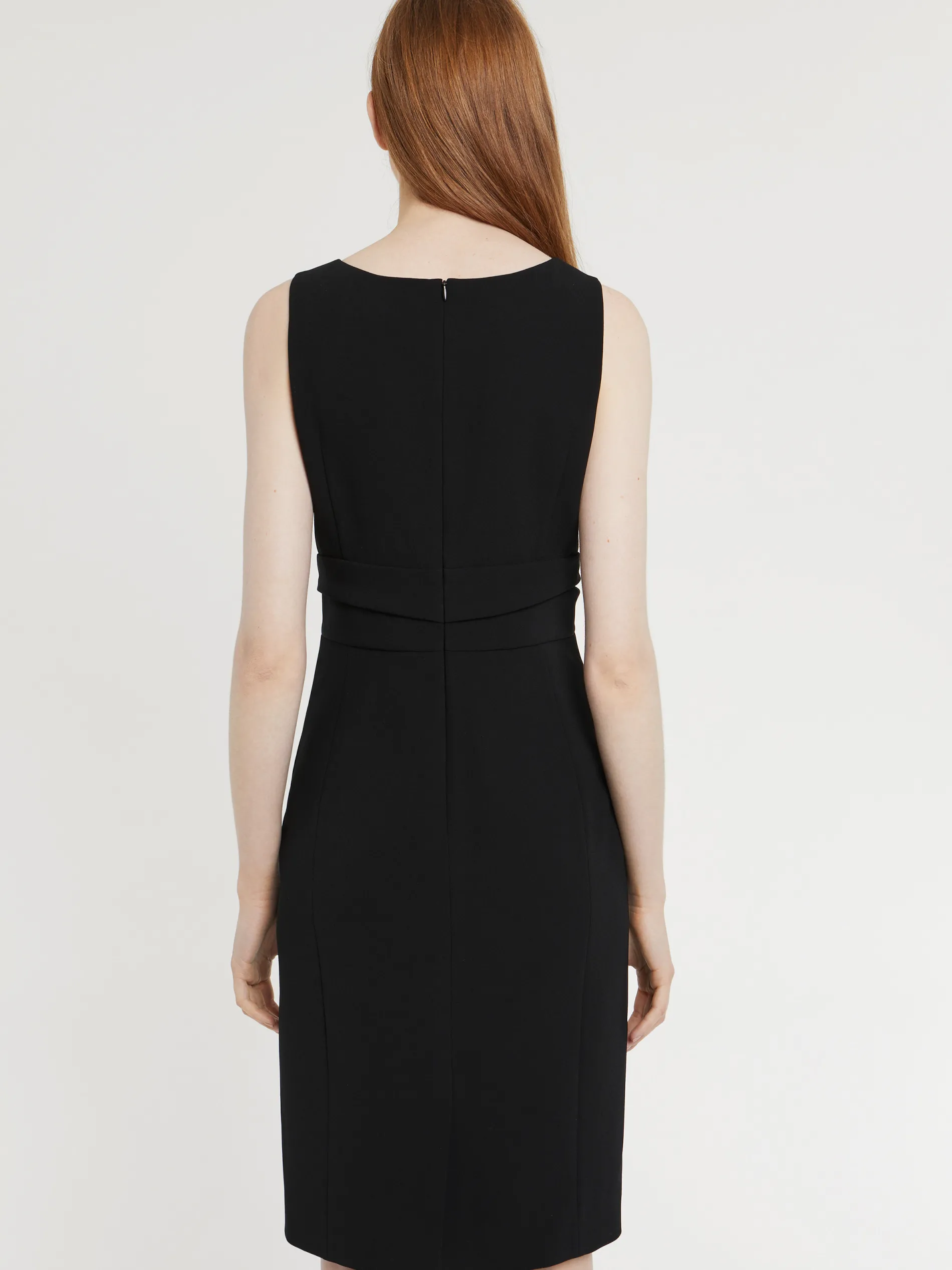 Paule Ka Robe Courte Croisee En Crepe Envers Satin<Femme Robes