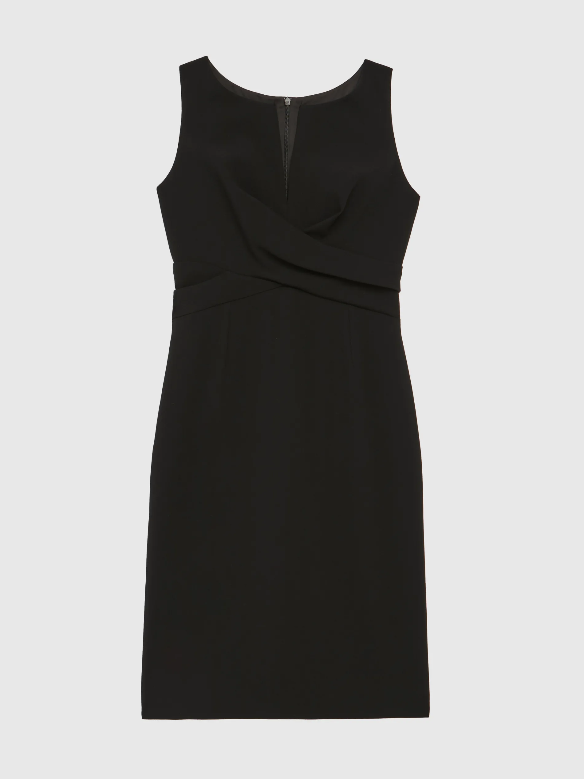 Paule Ka Robe Courte Croisee En Crepe Envers Satin<Femme Robes