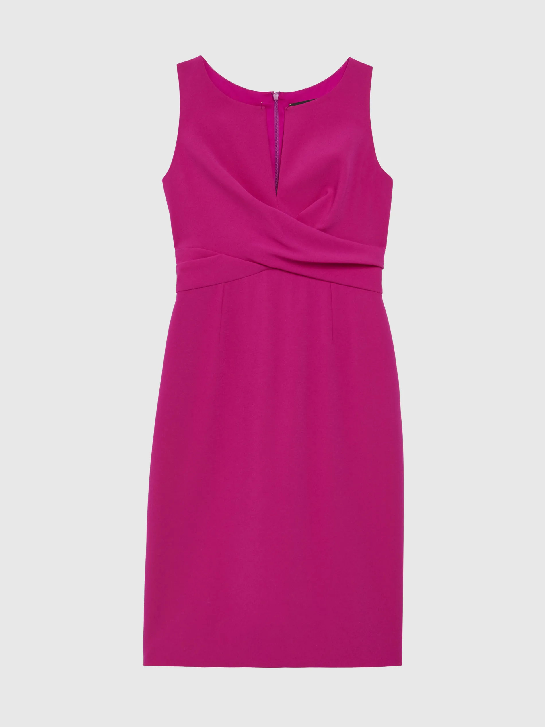 Paule Ka Robe Courte Croisee En Crepe Envers Satin<Femme Robes