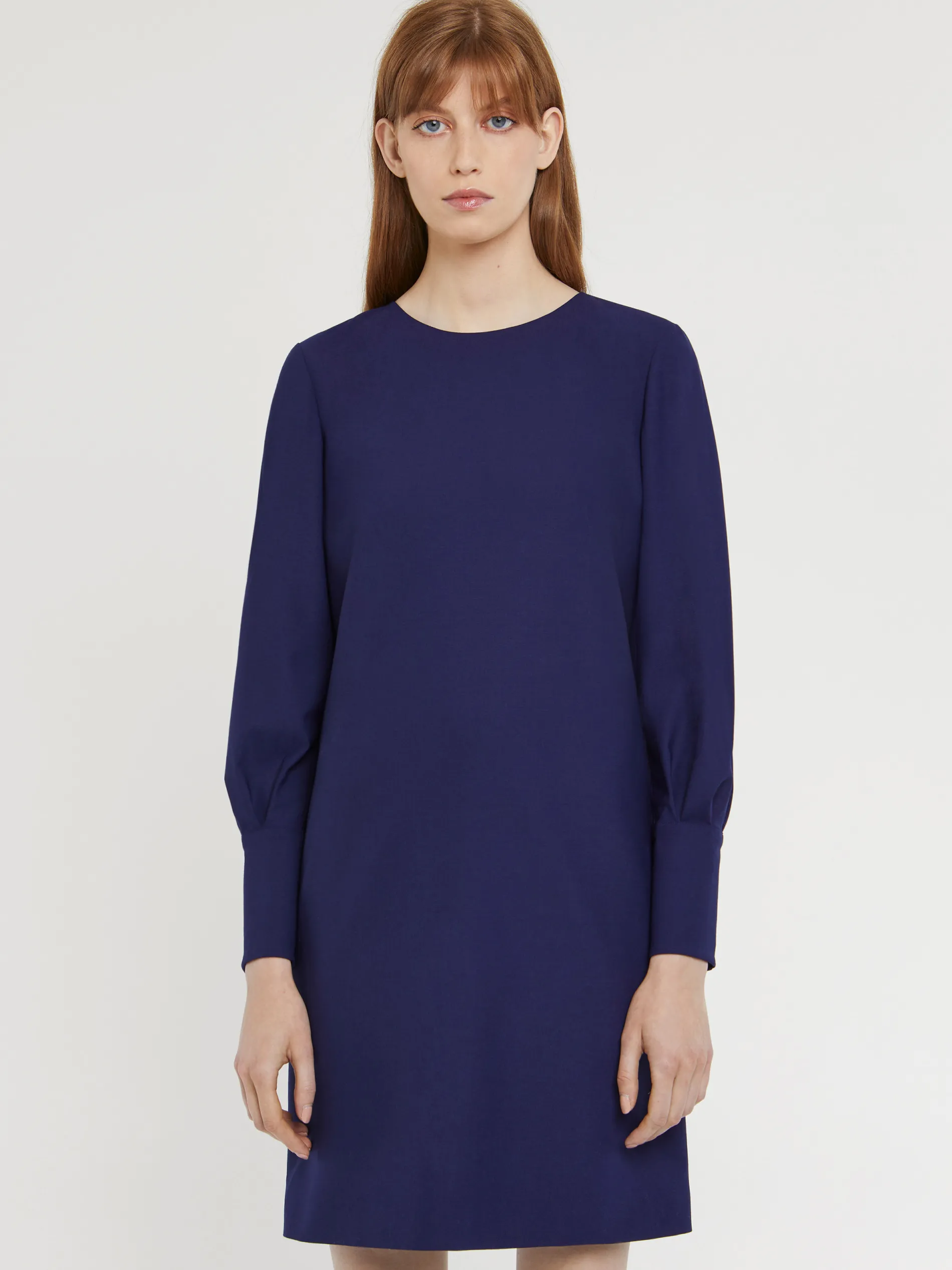 Paule Ka Robe Courte Droite En Laine Fine<Femme Robes