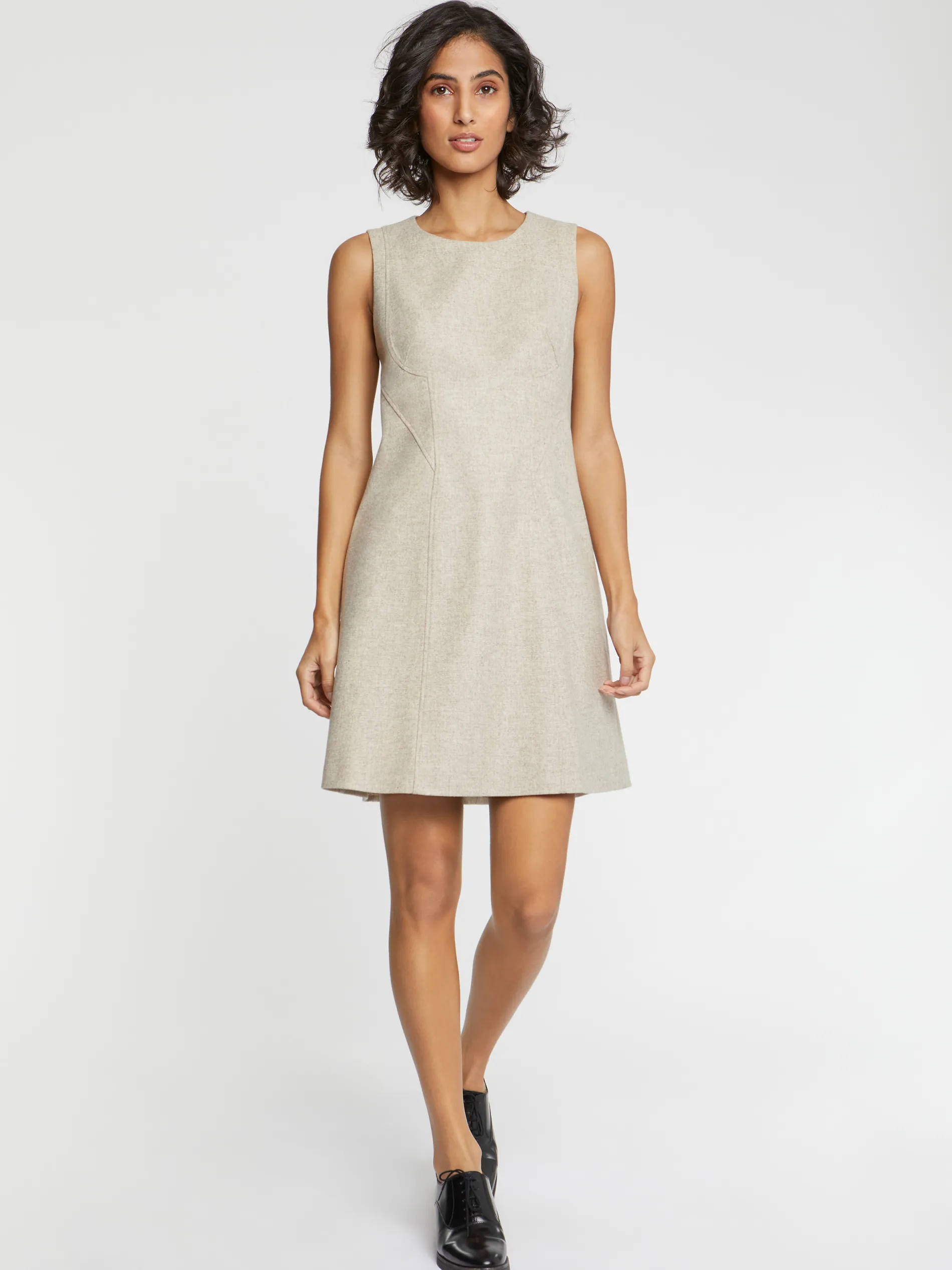 Paule Ka Robe Courte En Drap De Laine<Femme Robes