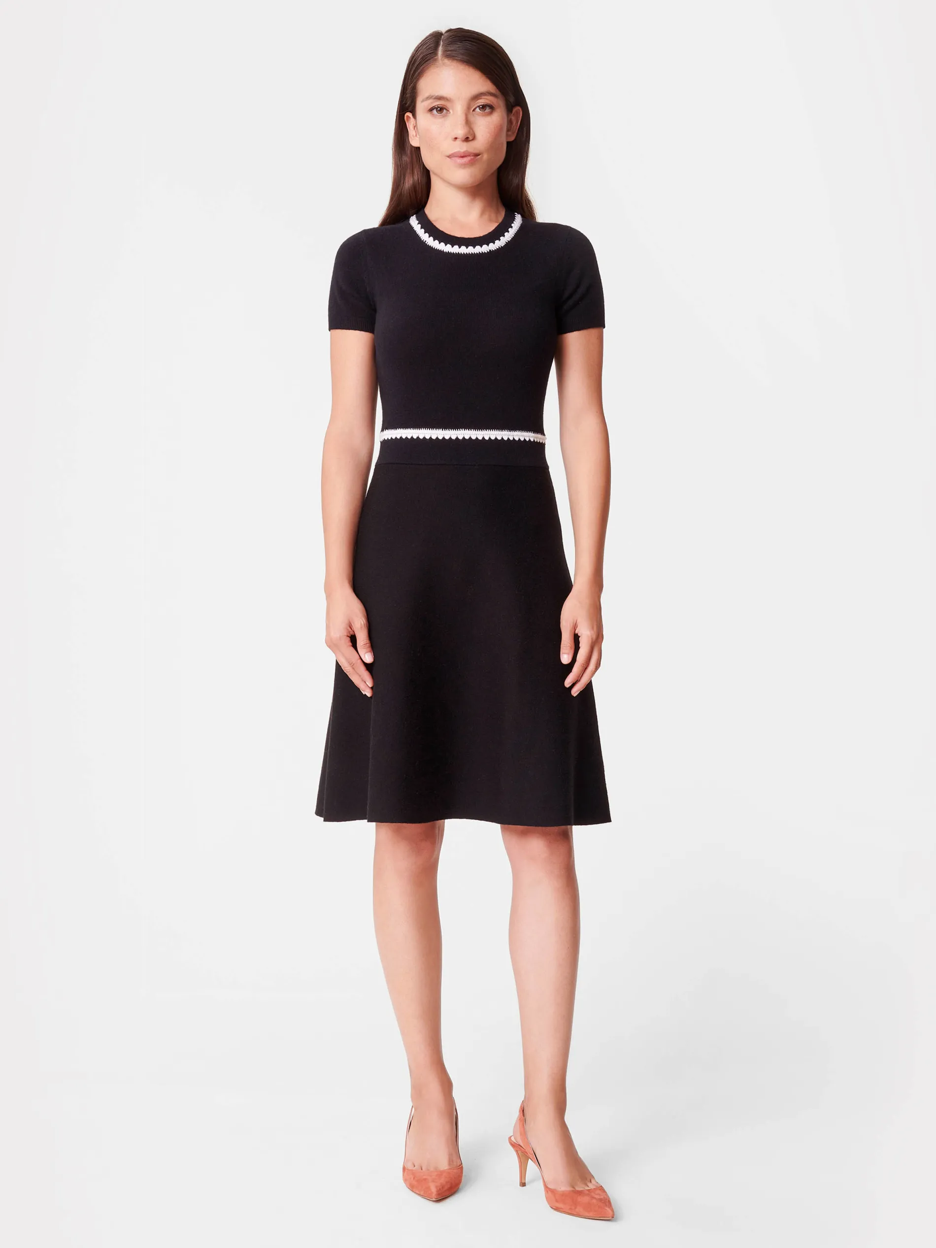 Paule Ka Robe Courte En Laine Et Cachemire<Femme Robes