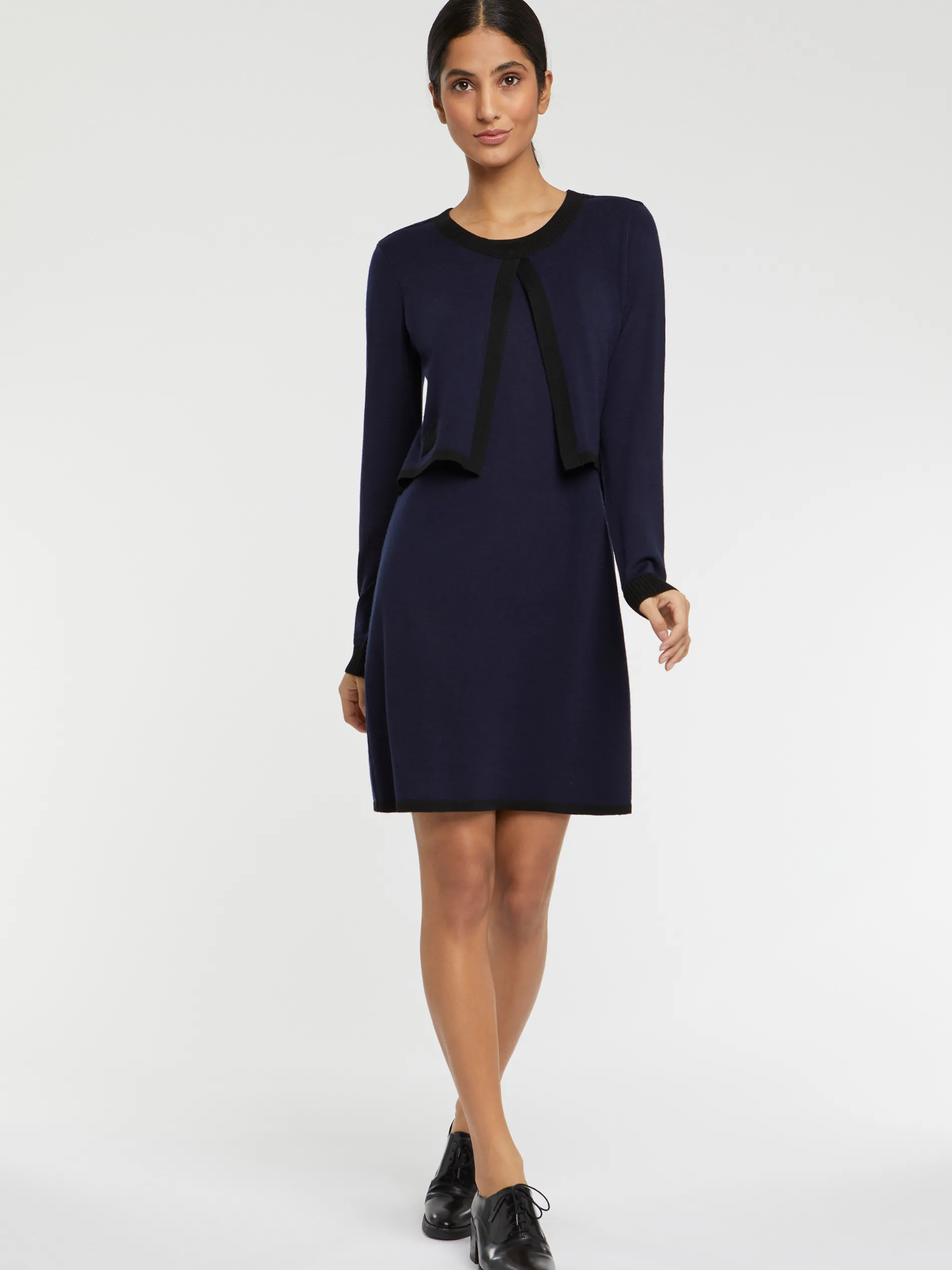 Paule Ka Robe Courte En Laine Merinos<Femme Robes