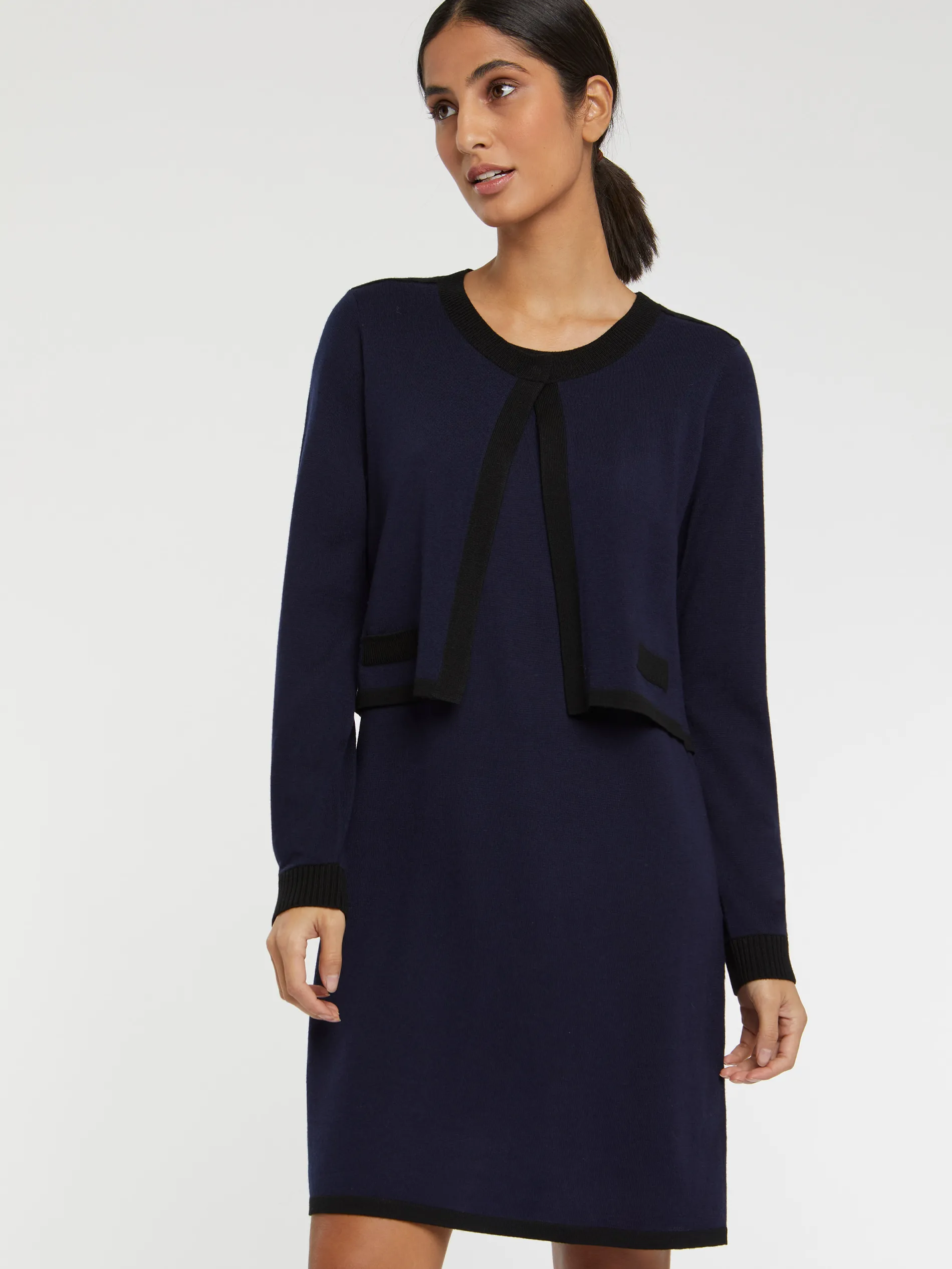 Paule Ka Robe Courte En Laine Merinos<Femme Robes