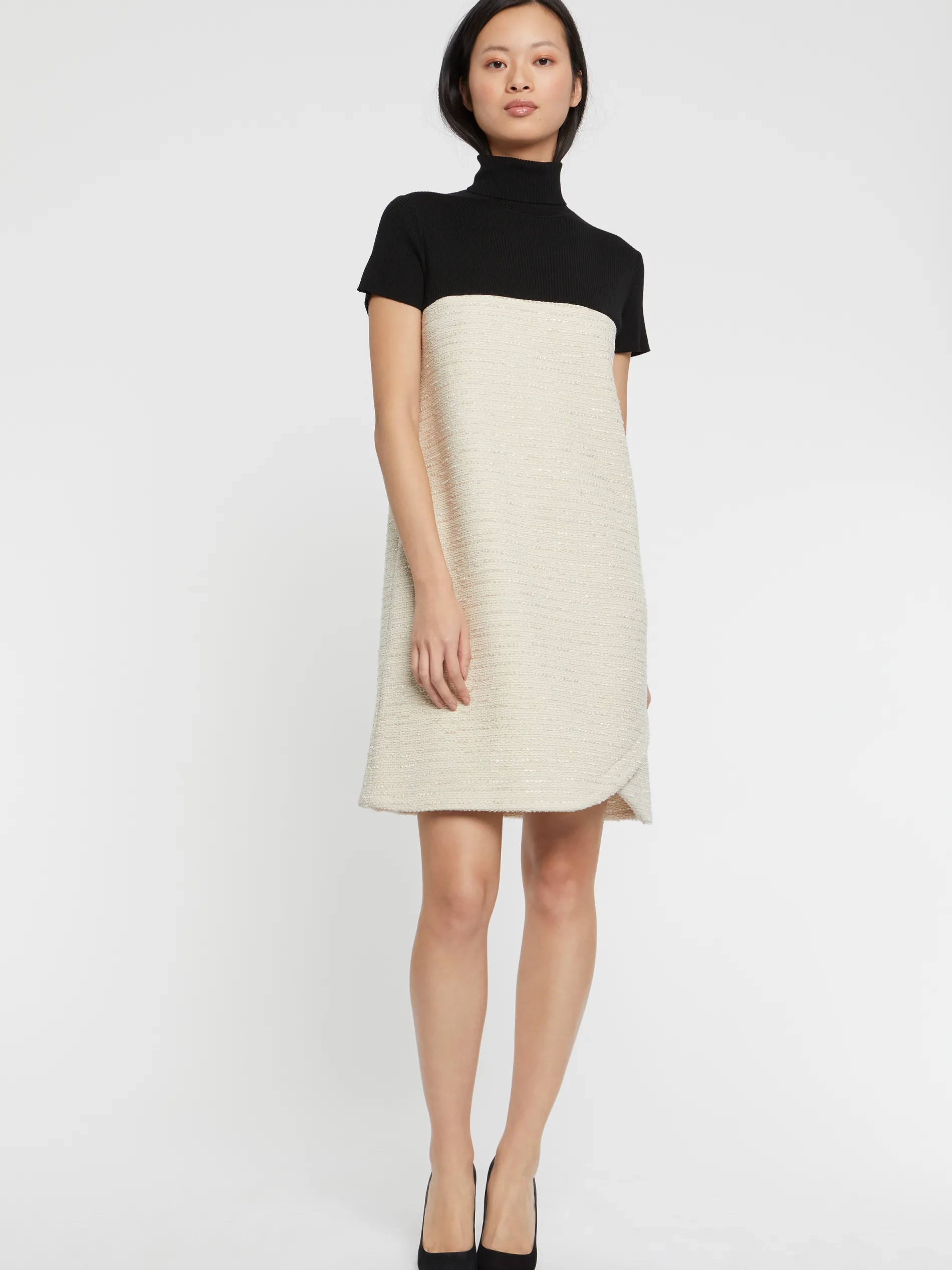 Paule Ka Robe Courte En Tweed Lurex<Femme Robes