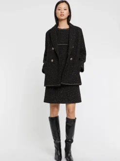 Paule Ka Robe Courte En Tweed Lurex<Femme Robes