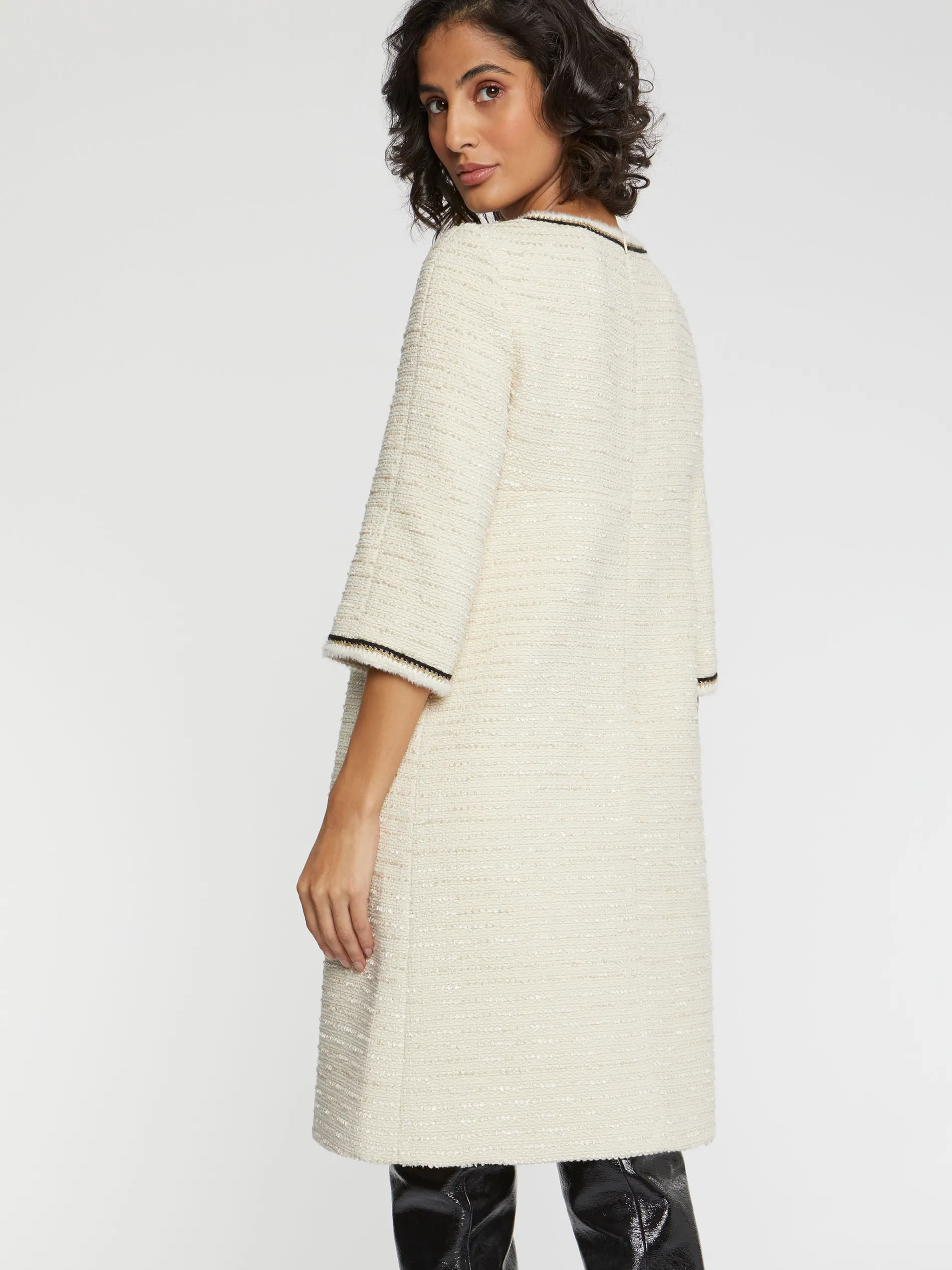 Paule Ka Robe Courte En Tweed Lurex<Femme Robes