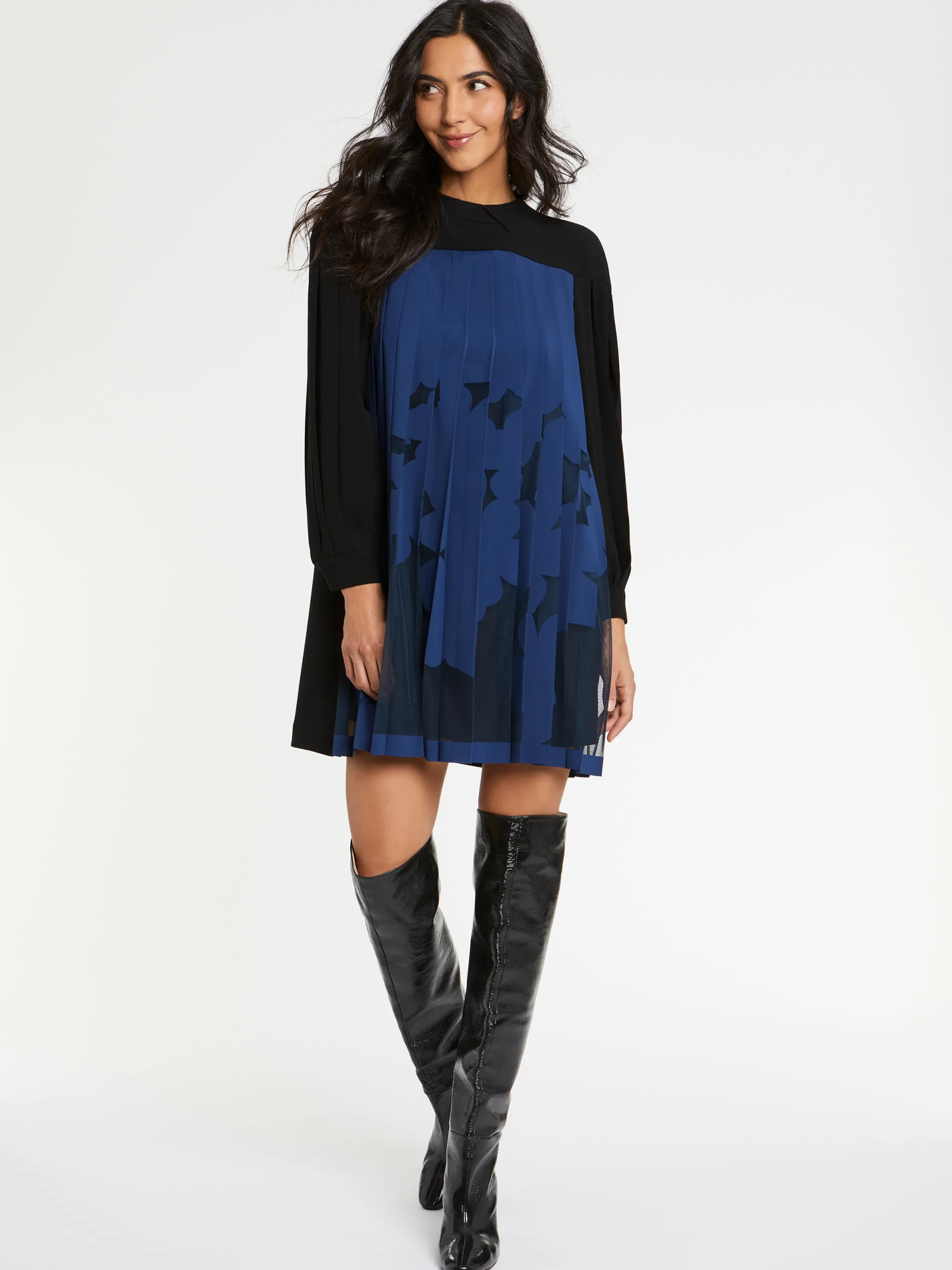 Paule Ka Robe Courte Plissee En Tulle<Femme Robes