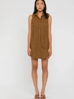Paule Ka Robe Courte Sans Manches En Viscose<Femme Robes