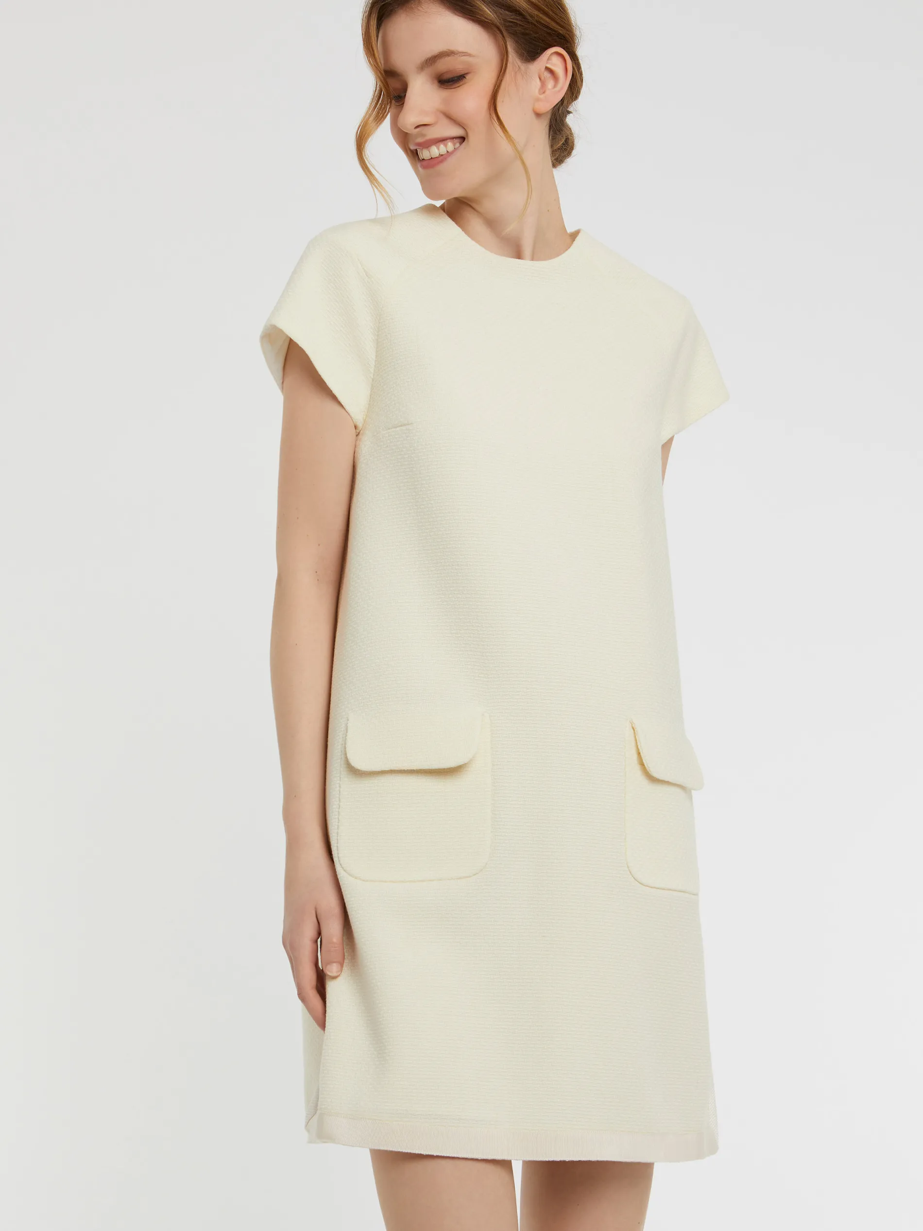Paule Ka Robe Courte Trapeze En Laine<Femme Robes